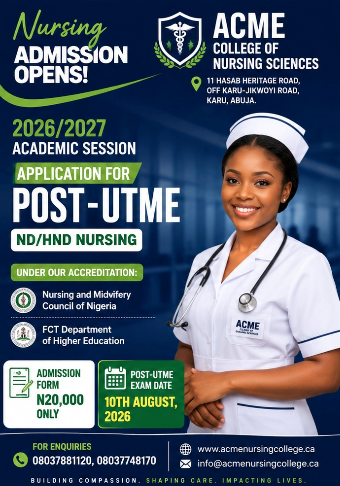 ACMECOLLEGE  OF NURSING SCIENCES